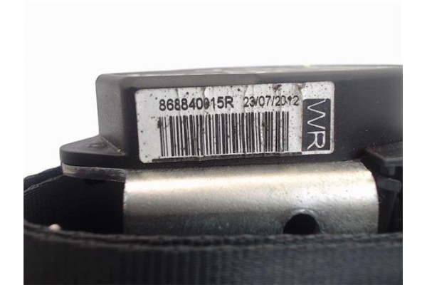 Recambio de cinturon seguridad delantero derecho para renault scenic iii (jz) 1.2 grand expression referencia OEM IAM 868840015R
