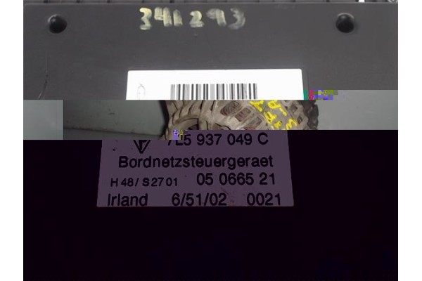 Recambio de centralita para volkswagen touareg (7la) 5.0 tdi v10 referencia OEM IAM 7L5937049C 05066521 