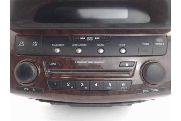 Recambio de radio / cd para honda fr-v (be) 2.0 comfort referencia OEM IAM 39100SJDG21 YR316L 