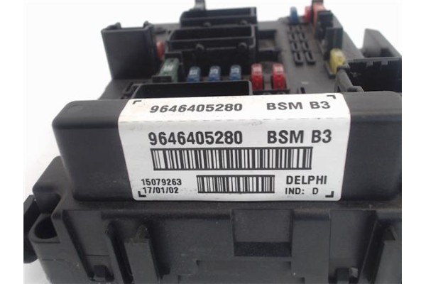Recambio de centralita para peugeot 206 1.4 i referencia OEM IAM 9646405280  