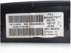 Recambio de mandos climatizador para peugeot 307 (3a/c) 2.0 16v referencia OEM IAM 9646627977  