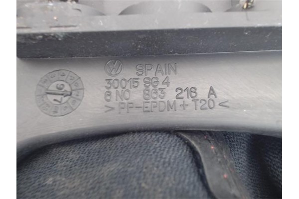 Recambio de pomo palanca cambio para seat cordoba berlina (6k2) 1.9 tdi referencia OEM IAM 6n0863216a  