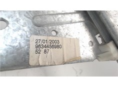 Recambio de mecanismo elevalunas delantero izquierdo para peugeot 307 (s1) referencia OEM IAM 9634457580 (990182-100) 
