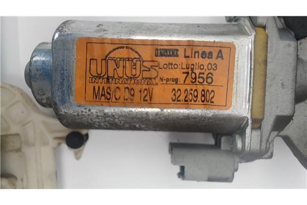 Recambio de mecanismo elevalunas delantero derecho para peugeot 406 berlina (s1/s2) referencia OEM IAM 9636619380  922457 , PEUG