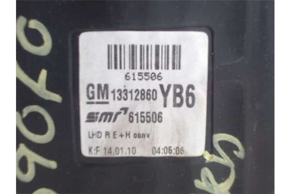 Recambio de retrovisor electrico derecho para opel zafira b 1.7 cosmo referencia OEM IAM 13312860  