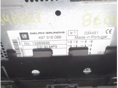 Recambio de radio / cd para opel zafira b 1.7 cosmo referencia OEM IAM 497316088  