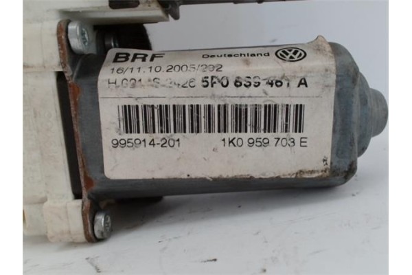 Recambio de motor elevalunas trasero izquierdo para seat toledo (5p2) 1.9 sport-up referencia OEM IAM 5P0839461A 1K0959703E 
