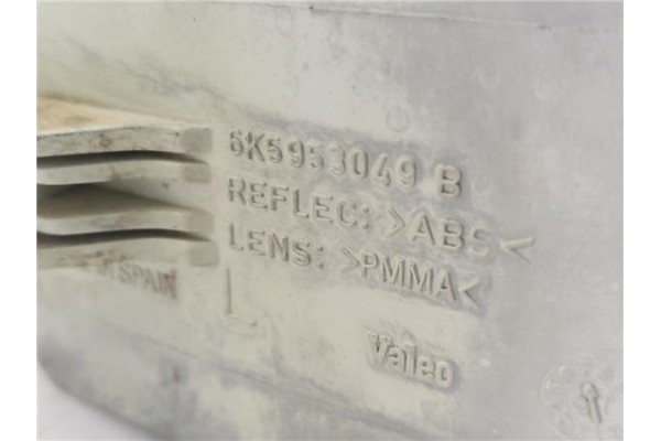 Recambio de intermitente delantero izquierdo para seat ibiza (6k1) 1.4 i referencia OEM IAM 6K5953049C 6K5953049B 