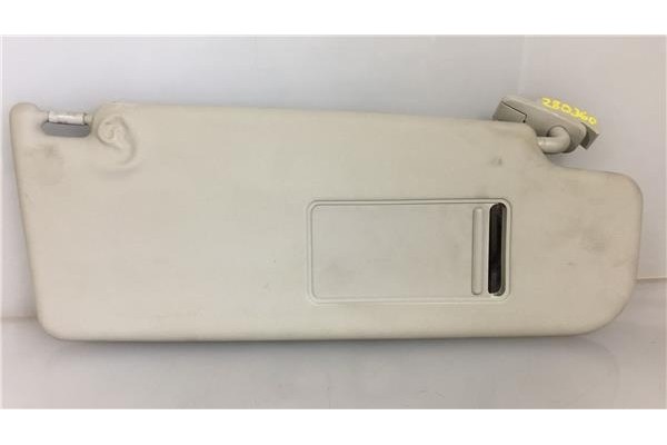 Recambio de parasol derecho para skoda roomster (5j7) 1.4 friend referencia OEM IAM 5J1857552 5J2857552 