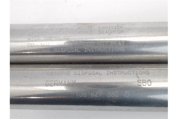 Recambio de amortiguador porton para volkswagen golf iv berlina (1j1) 1.9 tdi referencia OEM IAM 1j6827550 100041910 1J6827550C 