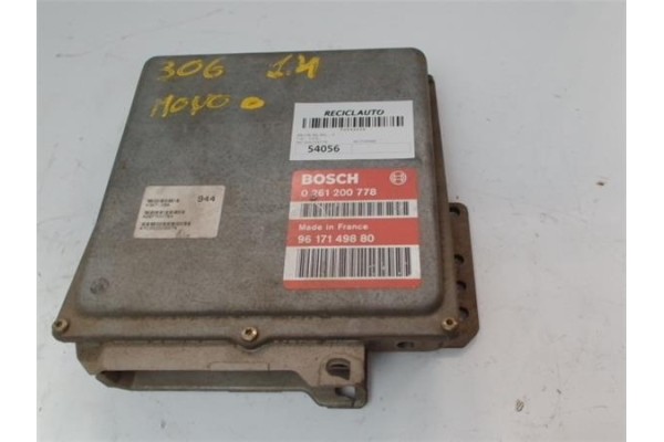Recambio de centralita para peugeot 306 (7b, n3, n5) 1.4 sl referencia OEM IAM 9617149880 0261200778 