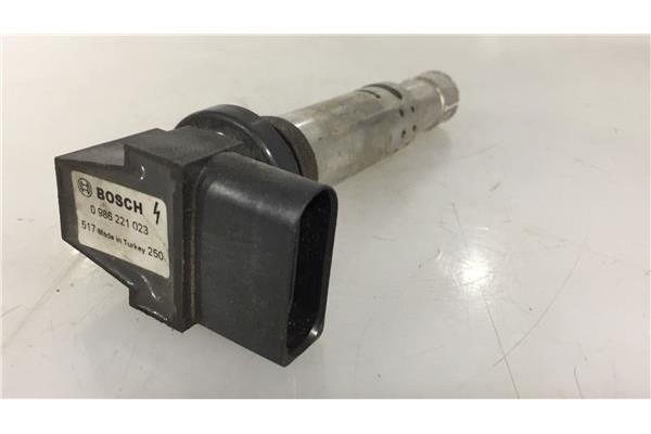 Recambio de bobina encendido para volkswagen polo (9n1)(2001) 1.4 16v referencia OEM IAM  0986221023 