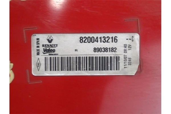Recambio de piloto trasero derecho para renault megane ii (bm0/1_, cm0/1_) 1.5 dci referencia OEM IAM 8200413216 89038182 