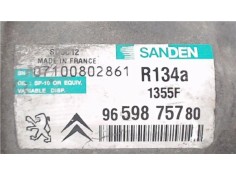 Recambio de compresor aire acond. para peugeot 207 cc cabrio-coupé 1.6 básico referencia OEM IAM 9659875780 1355F 