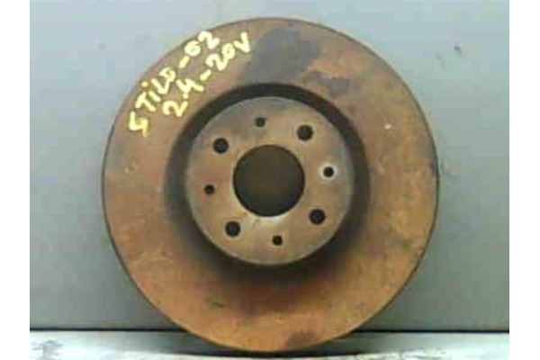 Recambio de disco freno delantero para fiat stilo (192)(2001) 2.4 20v (192_xd1a) referencia OEM IAM   
