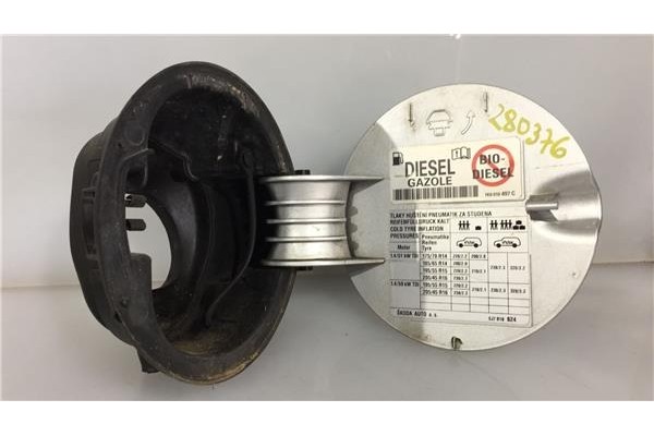 Recambio de tapa exterior combustible para skoda roomster (5j7) 1.4 friend referencia OEM IAM 5J7809857A  