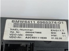 Recambio de mandos climatizador para bmw serie 1 berlina (e81/e87) 2.0 118d referencia OEM IAM 6411696537401  