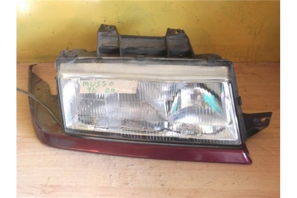 Recambio de faro delantero dcho para ssangyong musso (1996 ) 2.9 d referencia OEM IAM   