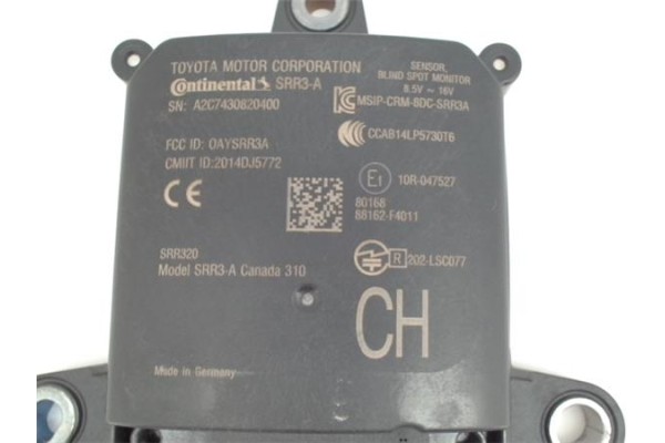 Recambio de centralita para toyota c-hr (x10) 2.0 hibrido referencia OEM IAM A2C7430820400 A2C7431800100 