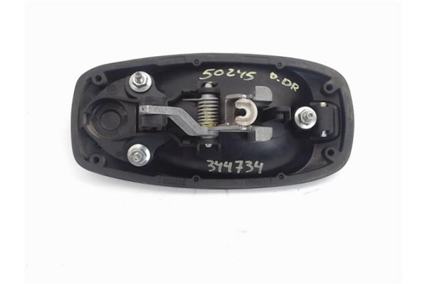 Recambio de maneta exterior trasero derecha para fiat qubo (300) 1.3 active referencia OEM IAM 735545496 350105021800 1608302780