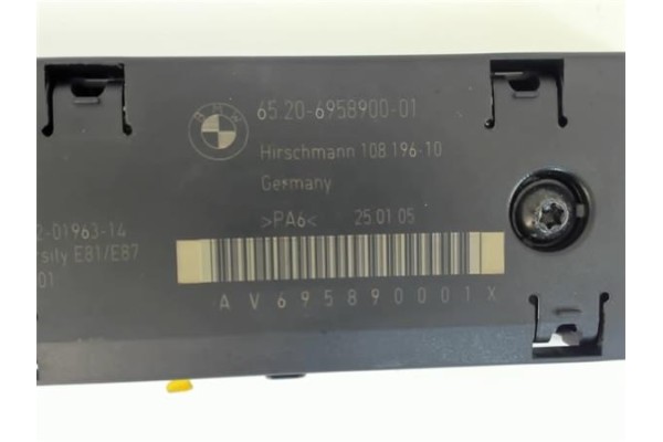 Recambio de centralita para bmw serie 1 berlina (e81/e87) 2.0 118d referencia OEM IAM 6520695890001  