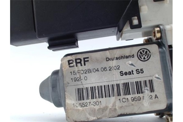 Recambio de motor elevalunas delantero derecho para seat toledo (1m2) 1.6 16v referencia OEM IAM 1C1959802A 105527301 