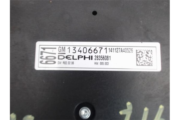 Recambio de mando multifuncion para opel astra j berlina 5p 1.6 excellence referencia OEM IAM 13406671  