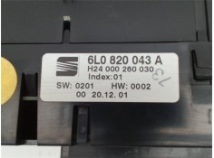 Recambio de mandos climatizador para seat ibiza (6l1) 1.4 16v referencia OEM IAM 6L0820043A H24000260030 