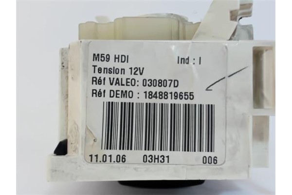 Recambio de mandos calefaccion / a.a. para peugeot partner (s2) 2.0 combi plus referencia OEM IAM 030807D 1848819655 