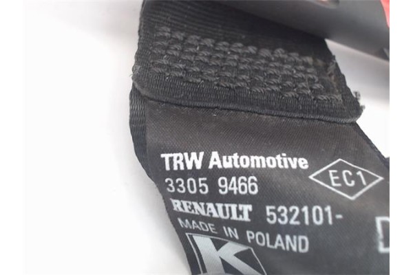 Recambio de cinturon seguridad delantero derecho para renault twingo (cn0_) 1.2 16v (cn0a) referencia OEM IAM 33059466  