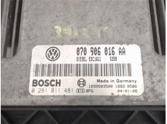 Recambio de centralita para volkswagen touareg (7la) 5.0 tdi v10 referencia OEM IAM 070906016AA 0281011481 
