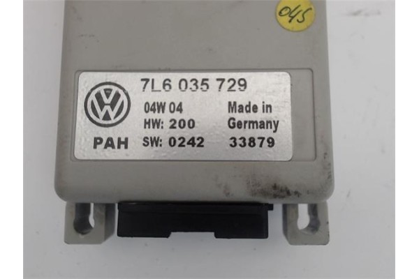 Recambio de centralita para volkswagen touareg (7la) 5.0 tdi v10 referencia OEM IAM 7L6035729  