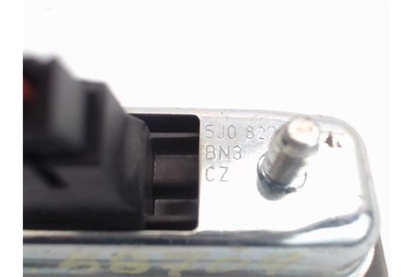 Recambio de maneta exterior porton para skoda fabia (5j2) 1.2 referencia OEM IAM 5J0827566E  