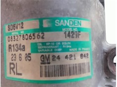 Recambio de compresor aire acond. para opel meriva 1.7 cdti referencia OEM IAM 24421842 SD6V12 