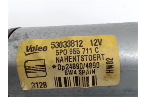 Recambio de motor limpiaparabrisas trasero para seat altea xl (5p5) 1.9 tdi referencia OEM IAM 5P0955711C 53033812 5P0955711A , 