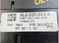 Recambio de mandos climatizador para seat ibiza (6l1) 1.9 tdi referencia OEM IAM 6L0820043A H24000260030 