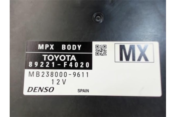 Recambio de centralita para toyota c-hr (x10) 2.0 hibrido referencia OEM IAM 89221F4020 MB2380009611 