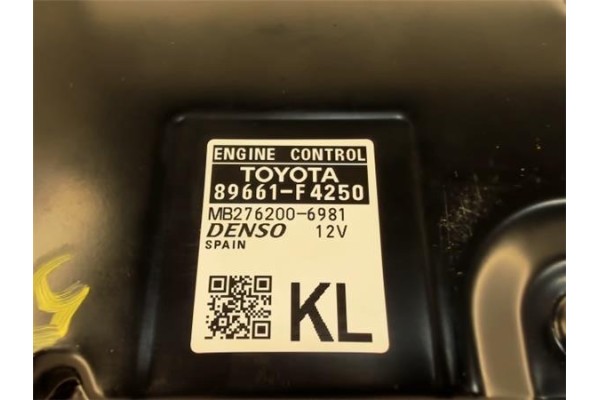 Recambio de centralita encendido para toyota c-hr (x10) 2.0 hibrido referencia OEM IAM 89661F4250 MB2762006981 