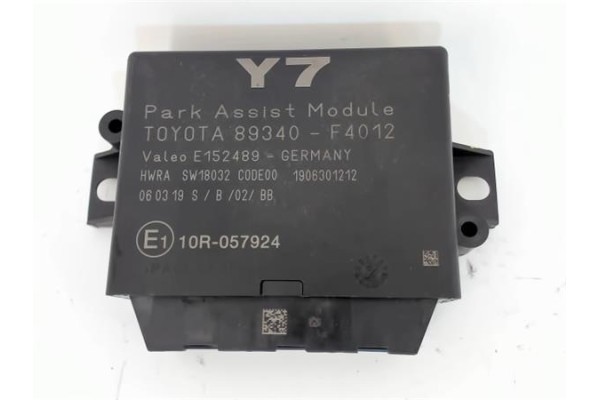 Recambio de centralita para toyota c-hr (x10) 2.0 hibrido referencia OEM IAM 89340F4012 Recambio de centralita para toyota c-hr (x10) 2.0 hibrido referencia OEM IAM 89340F4012