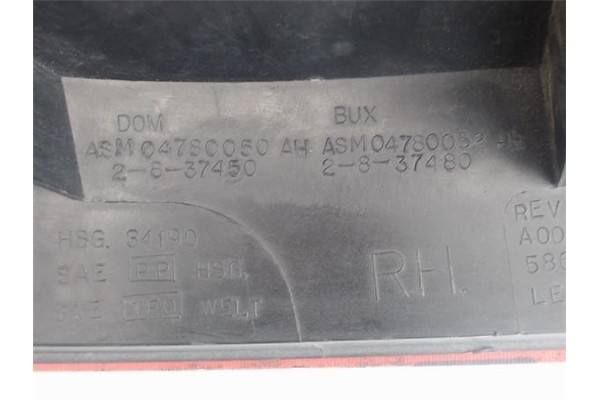 Recambio de piloto trasero derecho para chrysler 300m lr referencia OEM IAM   
