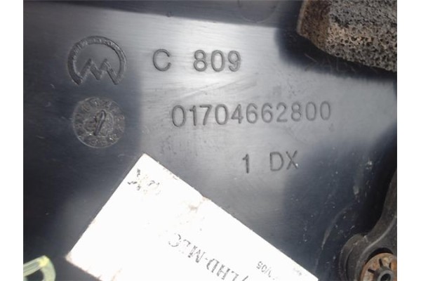 Recambio de retrovisor derecho para fiat ii panda (169) 1.2 referencia OEM IAM 01704662800 C809 
