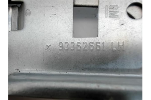 Recambio de mecanismo elevalunas delantero izquierdo para opel meriva 1.7 cdti referencia OEM IAM 93362661LH 39389551 