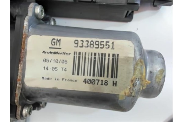 Recambio de mecanismo elevalunas delantero izquierdo para opel meriva 1.7 cdti referencia OEM IAM 93362661LH 39389551 