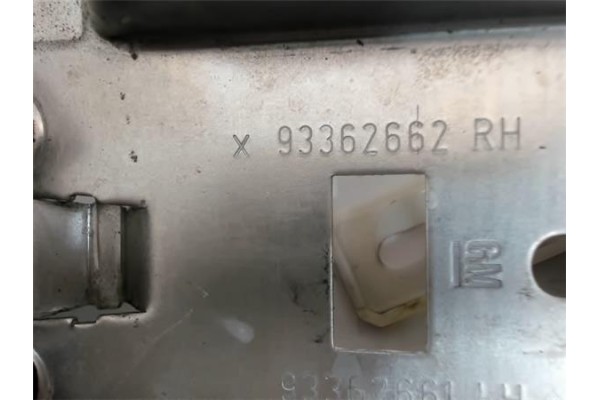 Recambio de mecanismo elevalunas delantero derecho para opel meriva 1.7 cdti referencia OEM IAM 93362662RH 93389552 