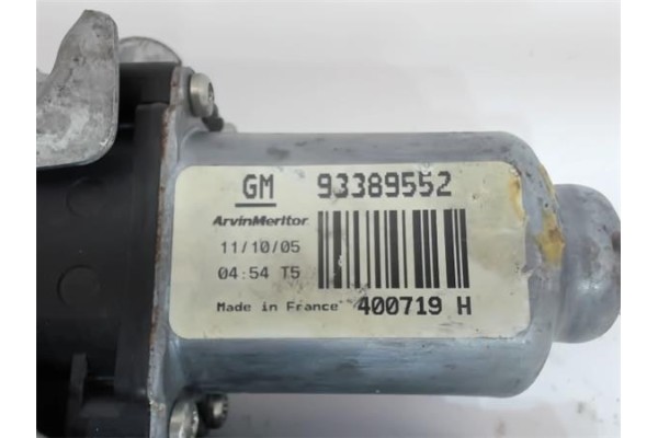 Recambio de mecanismo elevalunas delantero derecho para opel meriva 1.7 cdti referencia OEM IAM 93362662RH 93389552 