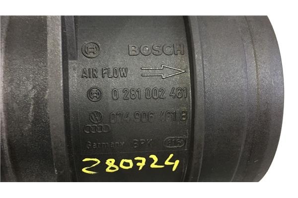 Recambio de caudalimetro para volkswagen passat berlina (3c2) 2.0 tdi 16v referencia OEM IAM 0281002461 074906461B 