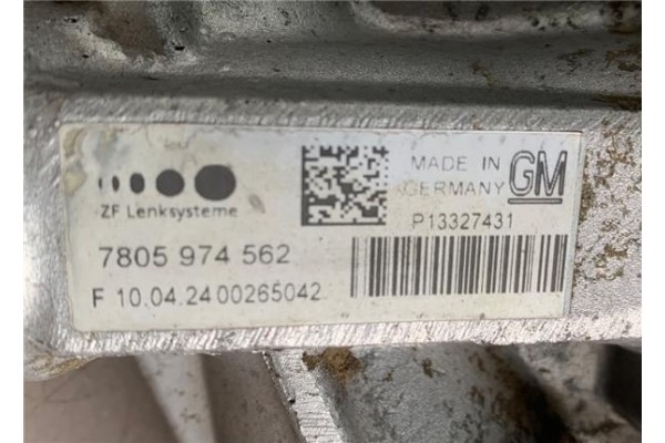 Recambio de cremallera direccion electrica para opel astra j 1.7 cdti referencia OEM IAM 7805974562 13327431 