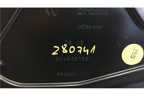 Recambio de elevalunas electrico trasero izquierdo para volkswagen passat berlina (3c2) 2.0 tdi 16v referencia OEM IAM 3C4839755