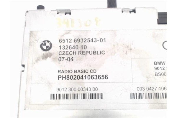 Recambio de radio / cd para bmw serie x3 (e83) 2.5i referencia OEM IAM 6512693254301 13264010 