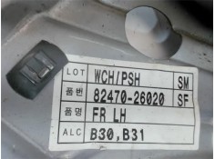 Recambio de mecanismo elevalunas delantero izquierdo para hyundai santa fe (sm) 2.0 crdi 4x4 referencia OEM IAM 8247026020 98810